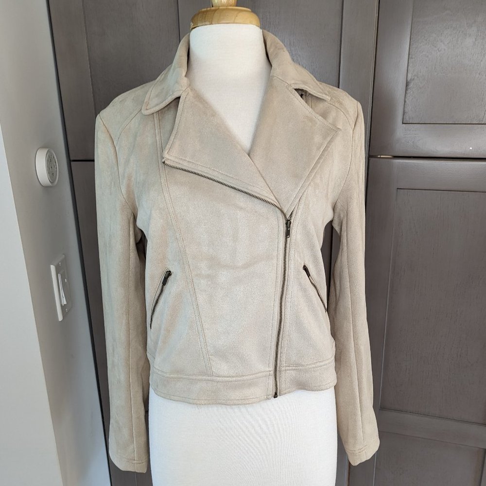 Moto Lightweight Faux Suede NWT- Size M